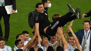 Scaloni: "Cuando tiramos todos para adelante es difícil que no te vaya bien"