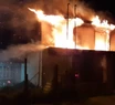 Video: así se incendió la casa en el barrio Libertad