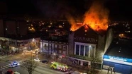 Montenegro lamentó el incendio del viejo cine San Martín