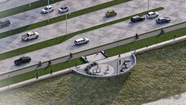Las obras se complementan con el plan urbanístico del "Paseo Costanera Central". Foto: render MGP.