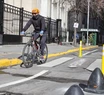 La ciclovía redujo a 7 minutos el viaje desde la Plaza Mitre hacia Plaza España.