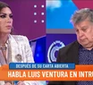 Luis Ventura estuvo en Intrusos y desafió a Jorge Rial a un mano a mano