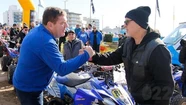 El intendente Guillermo Montenegro remarcó el "laburo" que impulsan eventos de categoría como el EnduroPale. Foto: 0223.