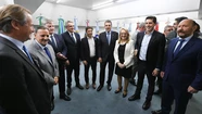 Massa y Rossi con gobernadores "Wado" De Pedro.