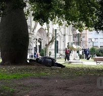 En junio, el Municipio asistió a 172 personas en situación de calle. Foto: 0223. En junio, el Municipio asistió a 172 personas en situación de calle. Foto: 0223.