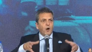 Sergio Massa encabezó la inauguración del gasoducto Néstor Kirchner.
