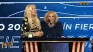 "La conozco de jovencita": el encuentro de Susana Giménez y Mirtha Legrand en los Martín Fierro 2023