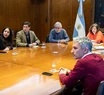 Juliana Cassataro con la ministra de Salud y otros expertos. Foto: prensa Salud.