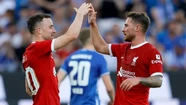 Alexis Mac Allister fue presentado oficialmente como jugador del Liverpool el 8 de junio.