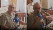 Video: Robert De Niro besó una estatuilla de Maradona en Nápoles