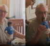 Video: Robert De Niro besó una estatuilla de Maradona en Nápoles