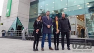 La postal oficial de inauguración de la nueva sede de atención del Banco Provincia. Foto ilustrativa: archivo 0223.