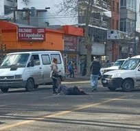 Una peatón fue atropellada en el macrocentro marplatense Una peatón fue atropellada en el macrocentro marplatense