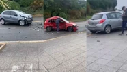 Un muerto y cuatro heridos en un triple choque frente a la Base Naval Un muerto y cuatro heridos en un triple choque frente a la Base Naval