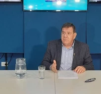 Conflicto con municipales: Montenegro ratificó que "el que no labura, no cobra". Foto: 0223. Conflicto con municipales: Montenegro ratificó que "el que no labura, no cobra". Foto: 0223.