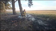 Otra vez fuego: se quemaron 60 hectáreas en una estancia de Batán Otra vez fuego: se quemaron 60 hectáreas en una estancia de Batán