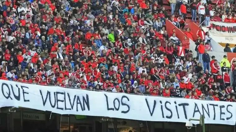 Confirmado: vuelven los visitantes a las canchas del fútbol argentino