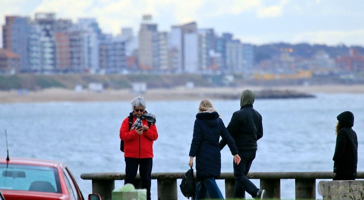 Martes ventoso pero con un sorpresivo aumento de la temperatura en Mar del Plata