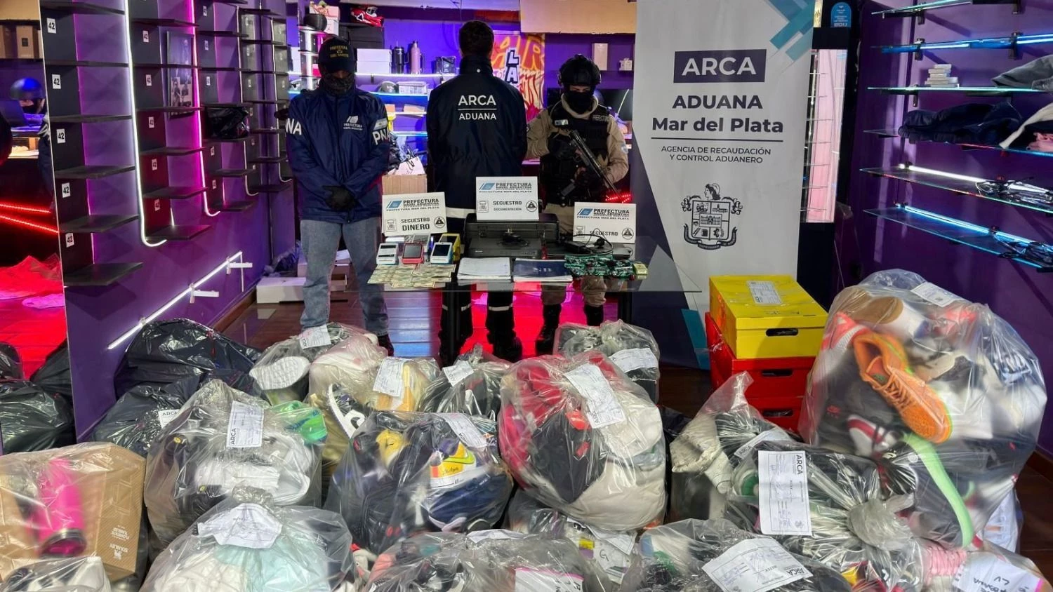 Denunció Arca y trabajó Prefectura.
