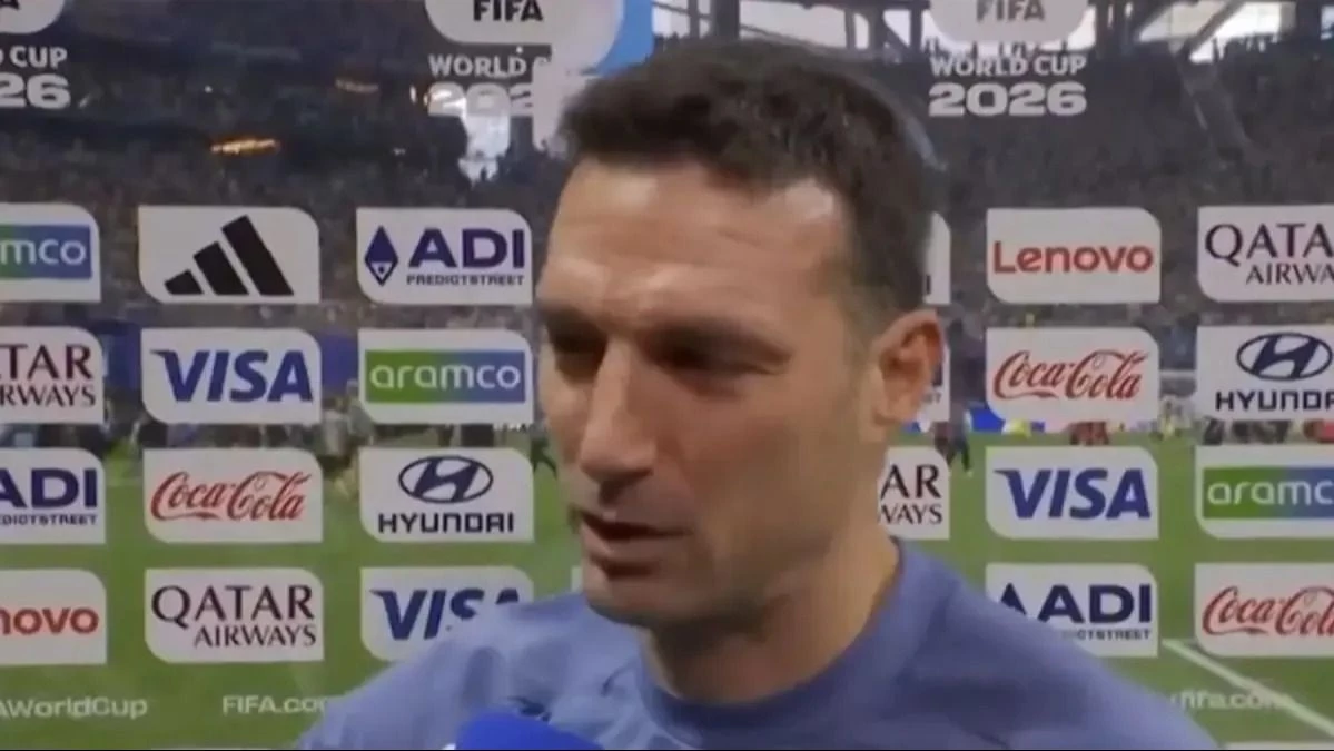 Scaloni se quebró cuando terminó el partido: "Qué grupo de jugadores, hermano"