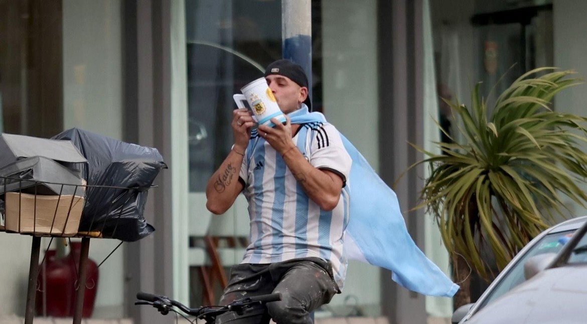 Locura por la Selección: las mejores imágenes de los festejos en Mar del Plata
