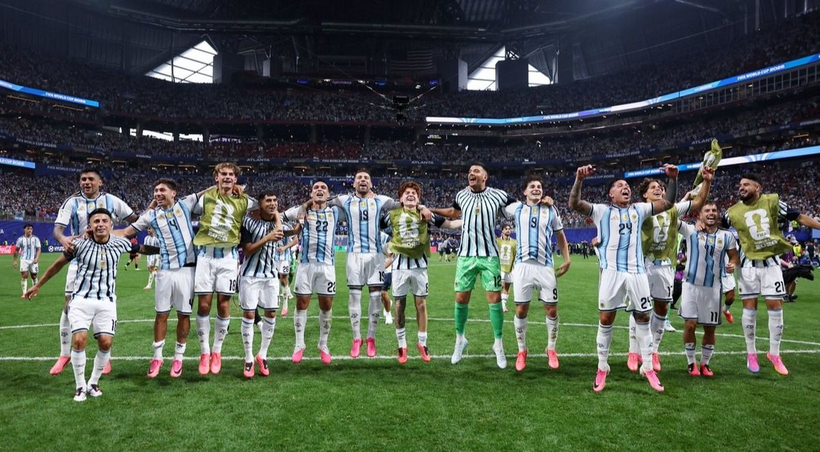 "Que lo llevan adentro, como lo llevo yo": mirá el festejo íntimo de los jugadores argentinos