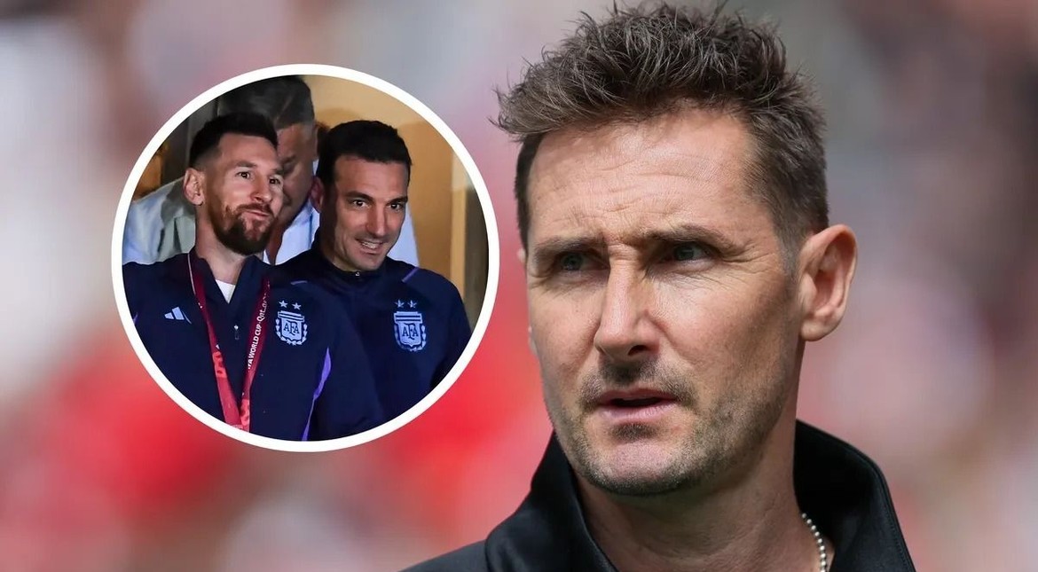 El gesto de Messi con Klose que se volvió viral después de romper su récord mundialista