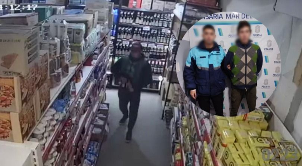 Ahí lo tenés: robó un fernet días atrás, quedó grabado y volvió al mismo comercio
