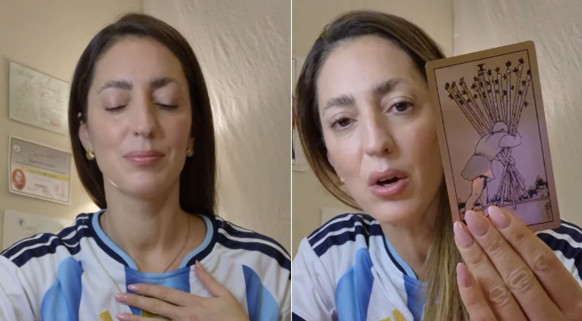 La tarotista marplatense predijo lo que pasará en el partido entre Argentina y Suiza: "Es rotundo"