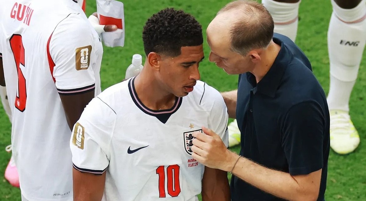 Inglaterra, envuelta en un escándalo a días del duelo con Argentina: qué pasó entre Bellingham y Tuchel