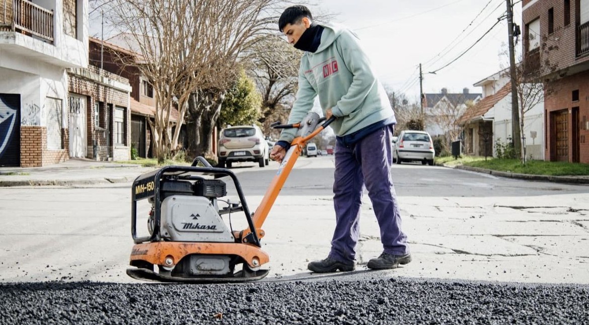 Informaron que fueron reparados 10.000 baches en poco más de cinco meses en Mar del Plata