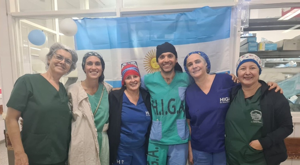 Es médico del Higa y bombero, y fue a ayudar como rescatista a Venezuela