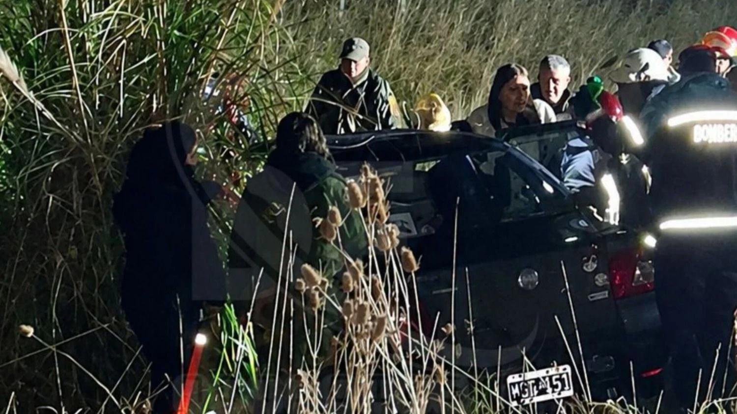 El conductor del remis también perdió la vida a raíz del siniestro.