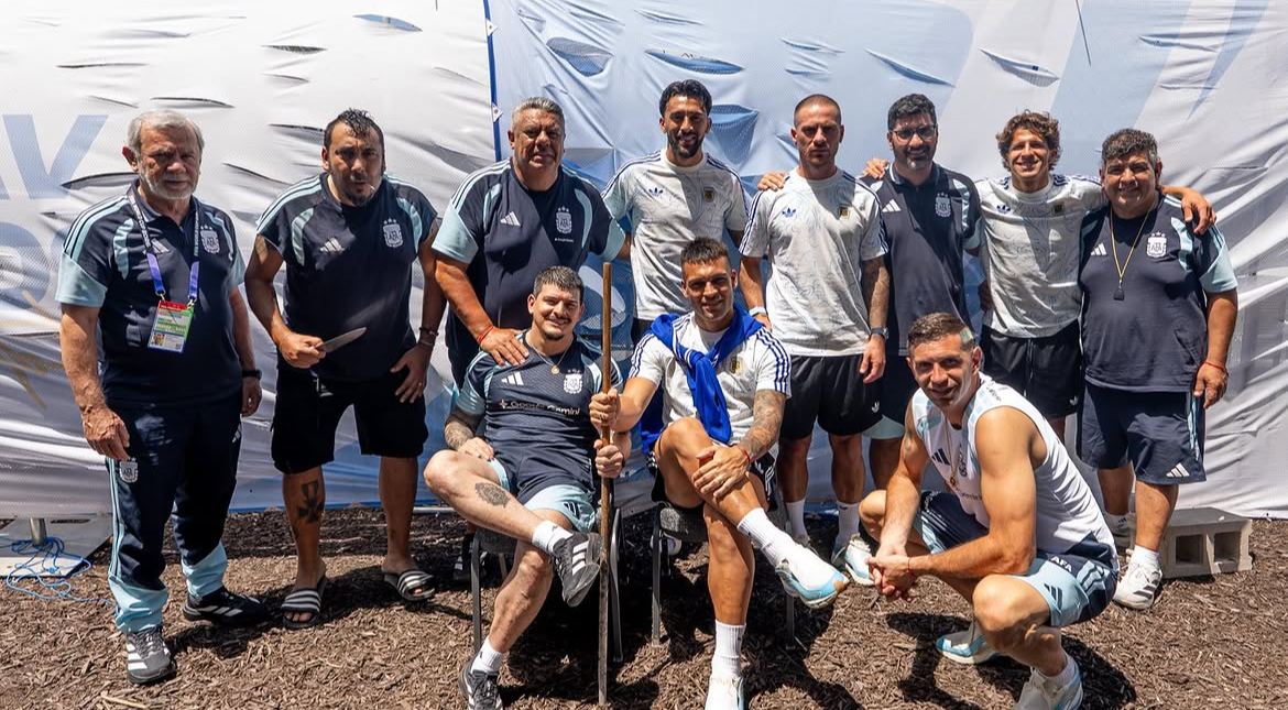 Asado y despedida de Kansas City: así fue el último rito sagrado de la Scaloneta antes de Inglaterra