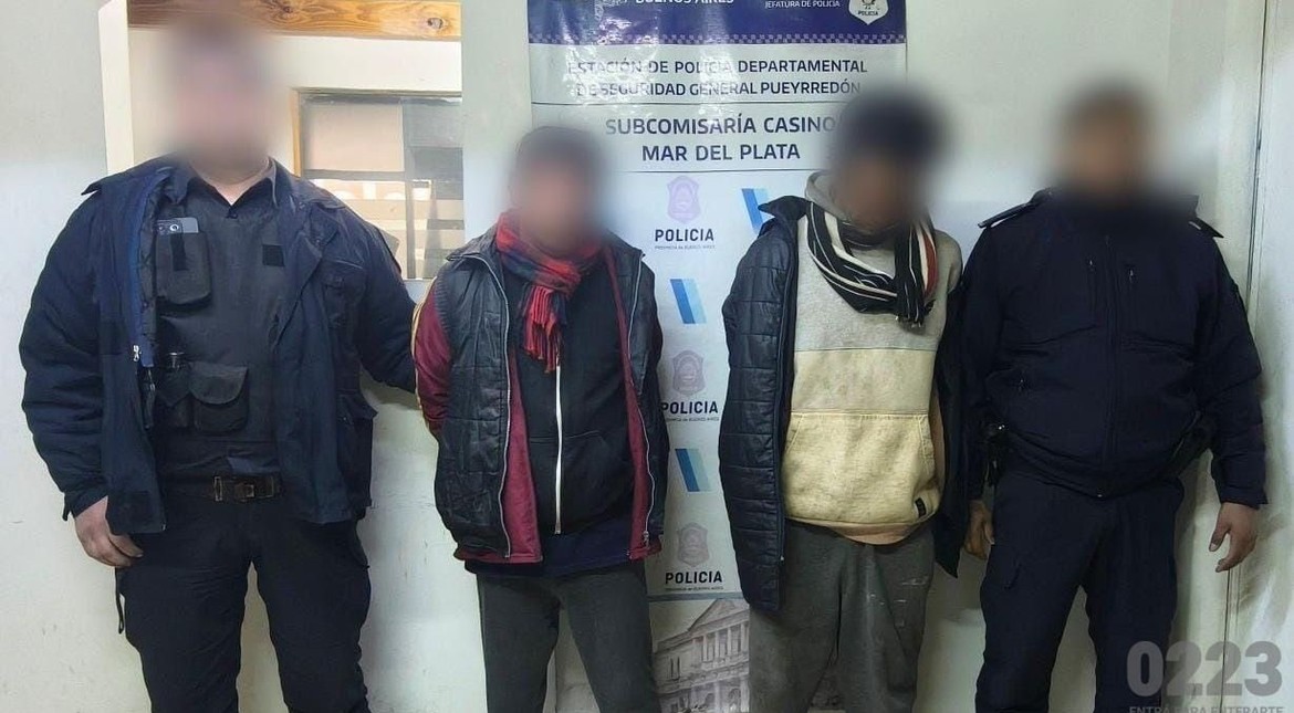 Provocaron disturbios en la costa y los aprehendieron
