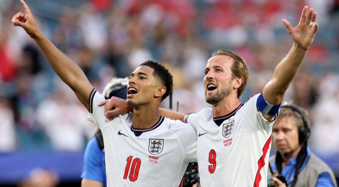 Bombazo en Inglaterra: Kane tuvo que salir a defender a Bellingham antes de la semifinal