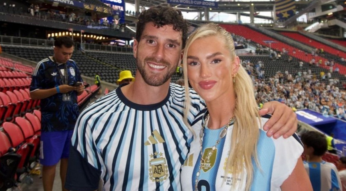 Por quién hinchará la novia inglesa de Marcos Senesi en el Argentina vs Inglaterra