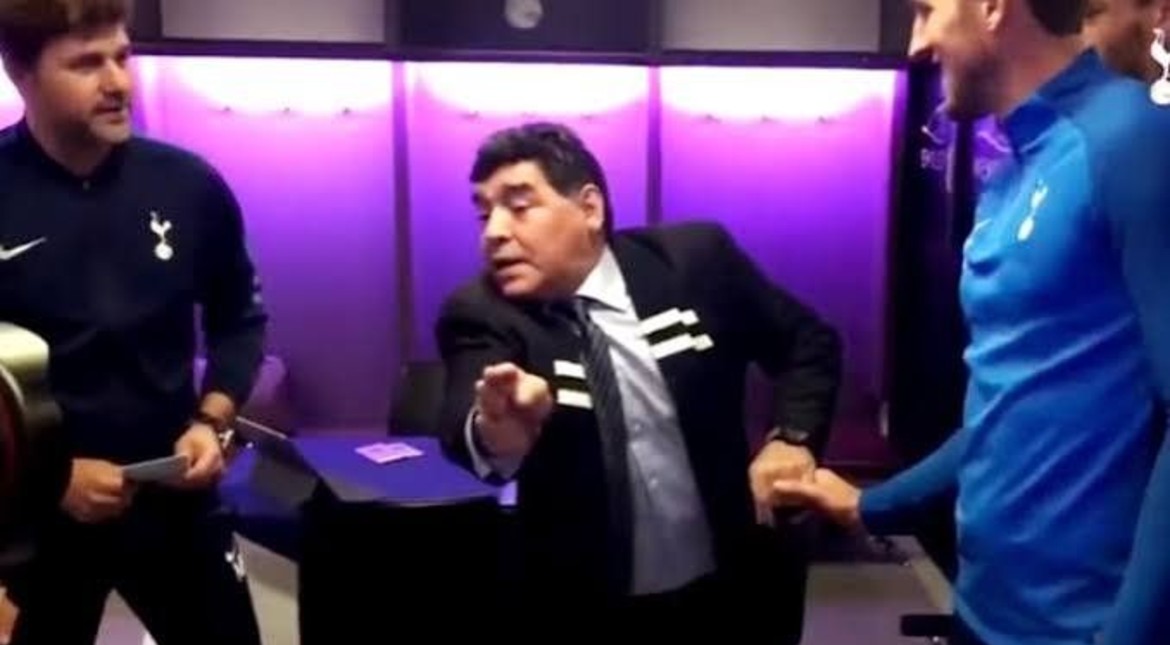 Que no se acuerde: el día que Maradona le "enseñó" a definir a Harry Kane