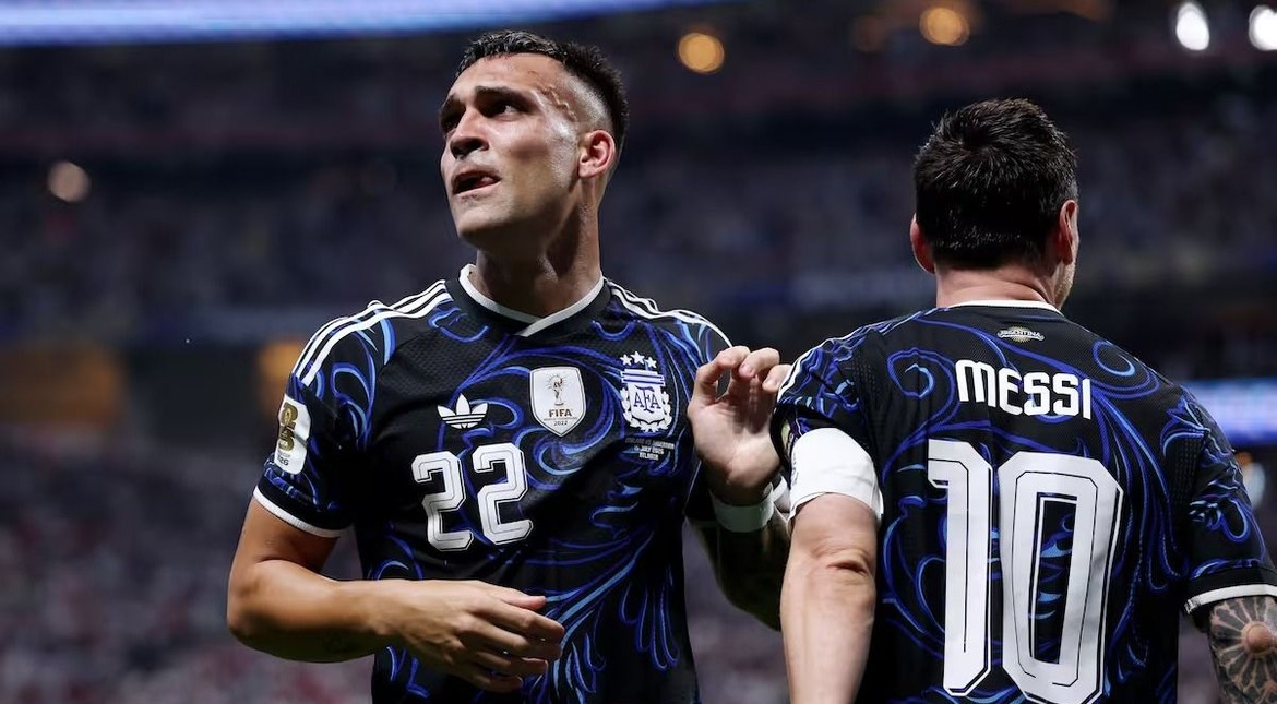 La emoción de Lautaro Martínez, el héroe de Argentina: "Soñé con hacer este gol"