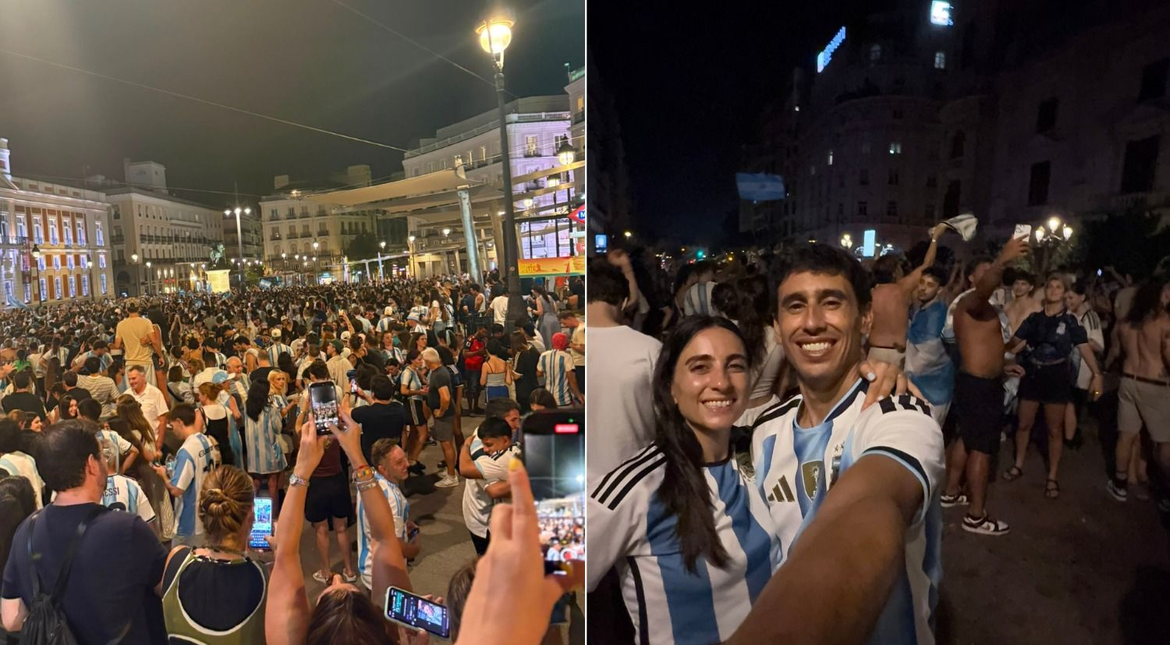 Marplatenses en España: cómo se preparan para ver la final los argentinos que viven en terreno contrincante
