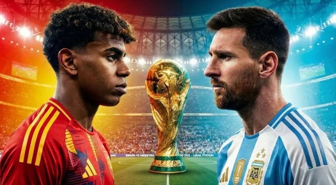Ahora sí: los once confirmados de Argentina y España y todo lo que tenés que saber de la final del Mundial