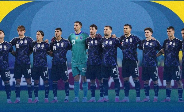 Central "borró" a Messi en el saludo a la Selección y fue destrozado en redes sociales