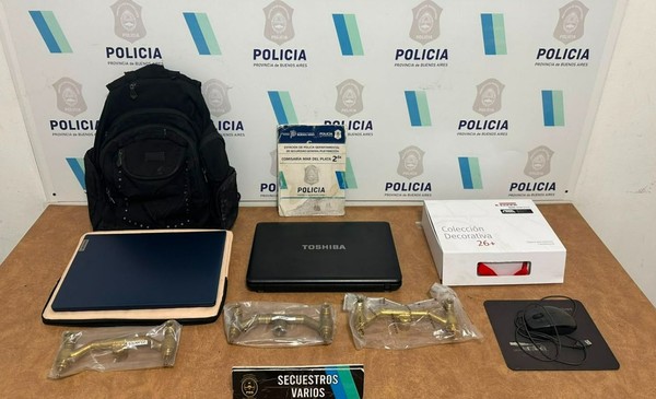 Escaló hasta un primer piso y robó un estudio jurídico
