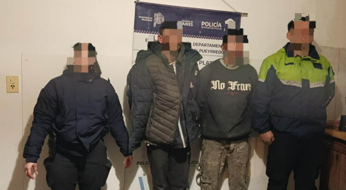 Entraron a robar a un galpón y los detuvieron