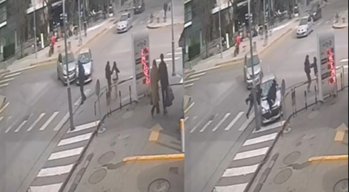 La mujer que chocó y atropelló a dos personas en pleno centro manejaba con una licencia falsa