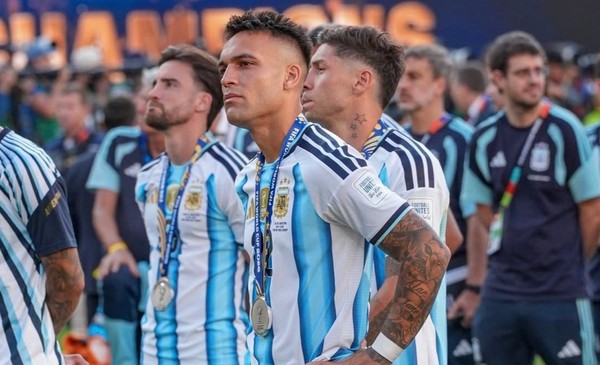 El "palito" de Lautaro Martínez: "Me hubiera gustado ayudar adentro de la cancha"