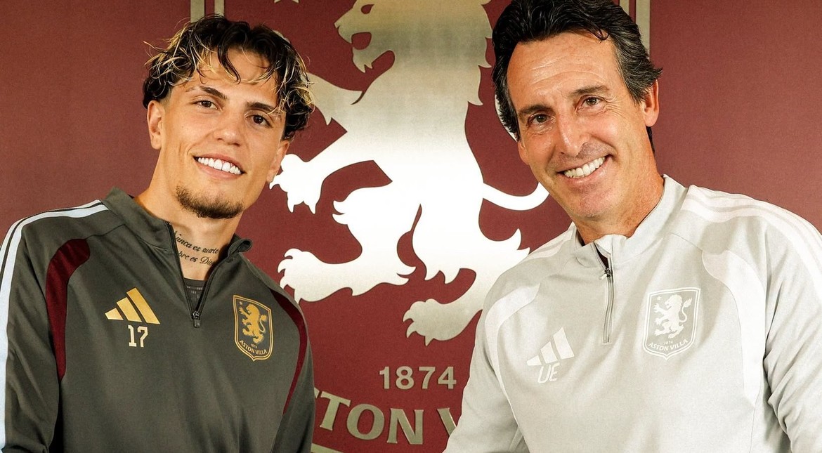 Otro argentino para el Aston Villa: un "europibe" es nuevo compañero de "Dibu" y Buendía