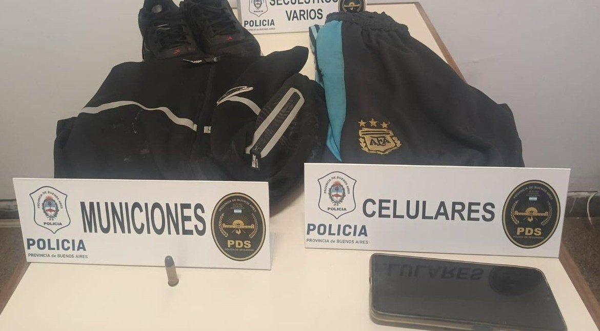 Robó un negocio y lo detuvieron durante un allanamiento