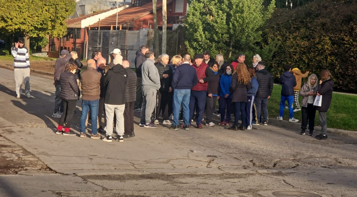 Hartos de los robos, los vecinos de zona Norte reclamaron seguridad: "Es un derecho de todos"