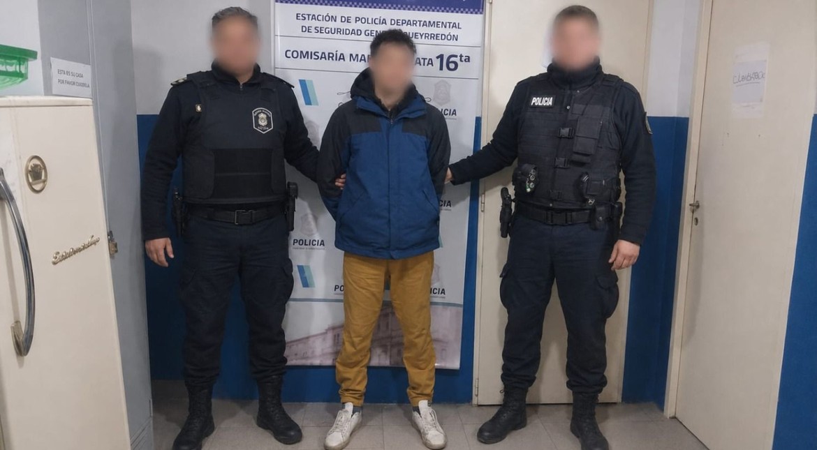 Caminaba con una Magnum cargada y lo detuvieron